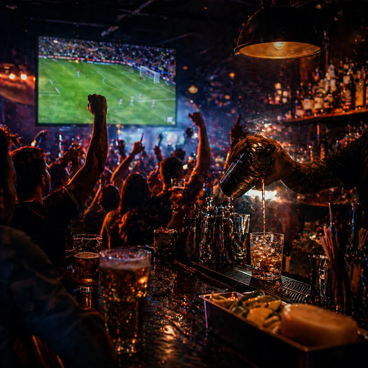 Chambers bar atmosphere